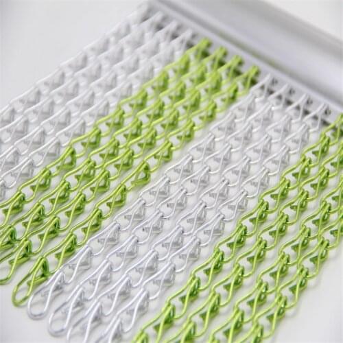 Multiple Colors Fancy and Brilliant Aluminium Chain Curtain for window and door