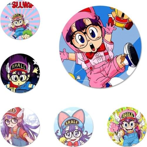 Dr Slump Arale cartoon Icons Pins Badge Decoration Brooches Metal Badges For Clothes Backpack Decoration