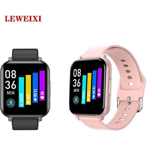 2021 Fashion New Smart Watch1.55 Inchfull Touch Screen Sports Fitness SmartWatch Man Woman Heart Rate Waterproof Game Function