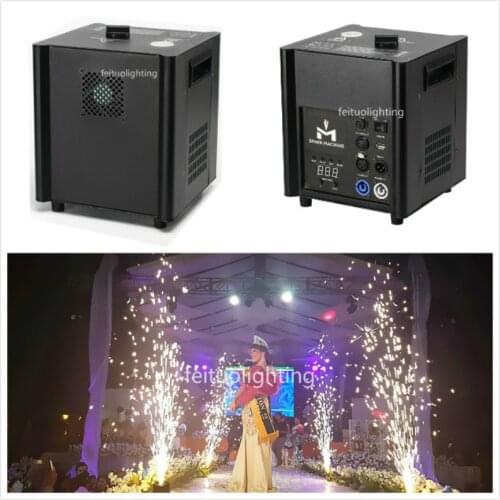 8pcs Stage DJ Festival Event Decoration DMX / Remote Electric Cold Spark Firework Fountain Machine Pyrotechnic Effect Equipment