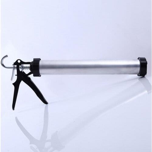 Aluminum Cylinder Glass Glue Gun Profession Handheld Cartridge Gun Silicon Structure Glue Gun For Improvement