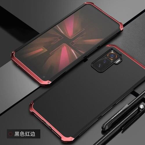 CheeryMoon Sep.New! Anti-fall Metal Frame For VIVO iQOO 5 iQOO5 Aluminum Shockproof Armor Alloy iQOO5 Bumper CASE Cover