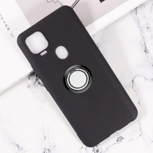 For ZTE Blade V2020 5G 4G Axon 11 SE Axon11 11SE Axon11SE Back Ring Holder Bracket Phone Case Cover Phone TPU Soft Silicone