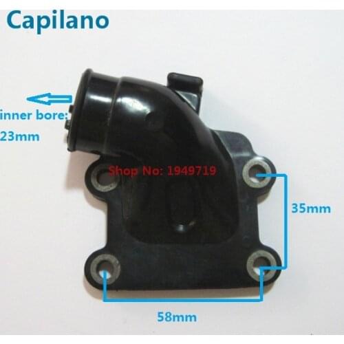Motorcycle / scooter BWS50 2JA 3CP 3AA carburetor intake interface pipe joint manifold for Yamaha 50cc BWS 50 fuel system parts