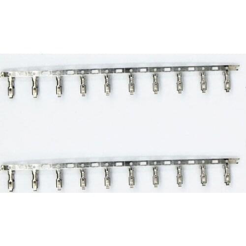 100Pcs Metal Crimps Terminals For VH 3.96mm Pitch Box Header Connector, Pin Header Plug Housing