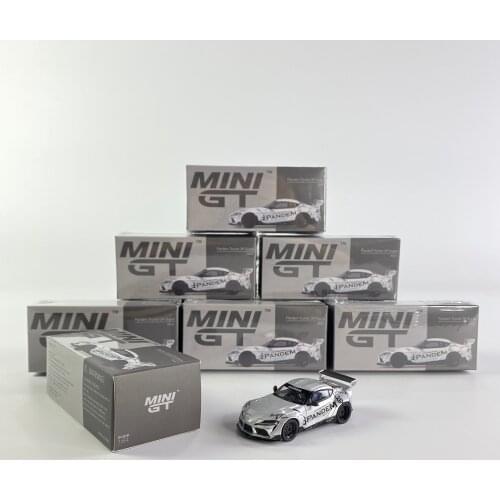 MINI GT 1:64 Pandem Toyota GR Supra Collection Metal Die-cast Simulation Model Cars Toys