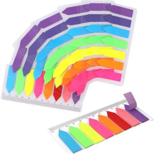 960 Pieces Sticky Notes Set - 8 Sticky Notes Strips Sticky Small Memo Page Marker Tabs Writable Labels for Page Marking