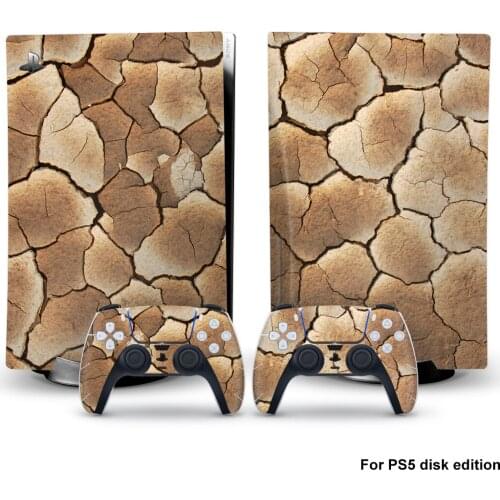 Land PS5 Standard Disc Edition Skin Sticker Decal Cover for PlayStation 5 Console & Controller PS5 Skin Sticker Vinyl