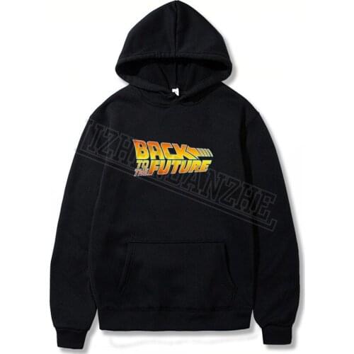 Back to the Future Classic Movie Series Cotton Brand Mens Hoodies Spring Autumn Male Casual Sweatshirts Men and women Tops