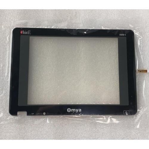 New black touch screen for MASIMOSET Omya X80+ pro Capacitive touch screen panel repair replacement parts