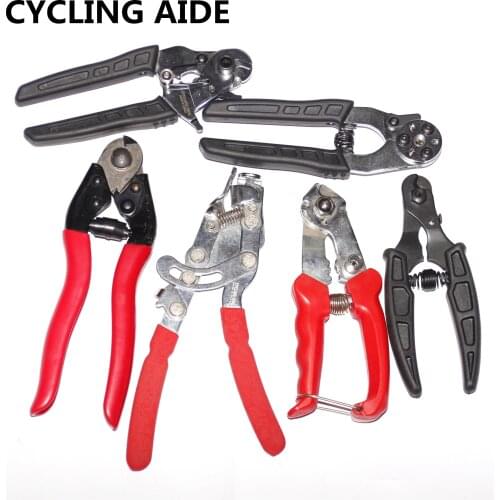Bicycle Cable and Housing Cutter Fixer repair Tool Cable End Squeezer