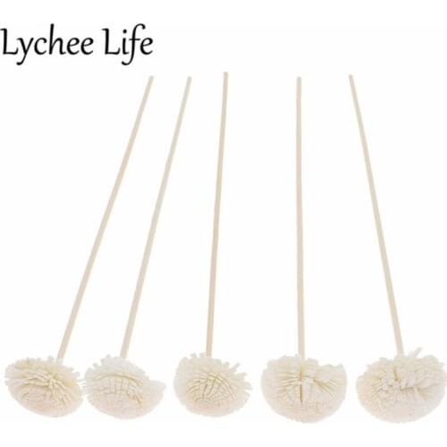 5pcs 3mm Reed Diffuser Replacement Stick Flower Shape Rattan Reed Oil Diffuser Refill Stick DIY Handmade Home Decor