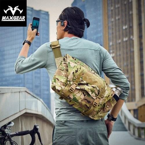 MAXGEAR Outdoor Shoulder Bag Tactical Camouflage Large Molle Fashion Cycling bag