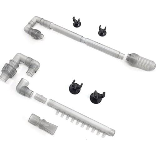 Aquarium External Canister Filter Inlet Outlet Tube for Sunsun HW-602b/603b Fish Tank Filter Accessories Input Output Rain Pipe
