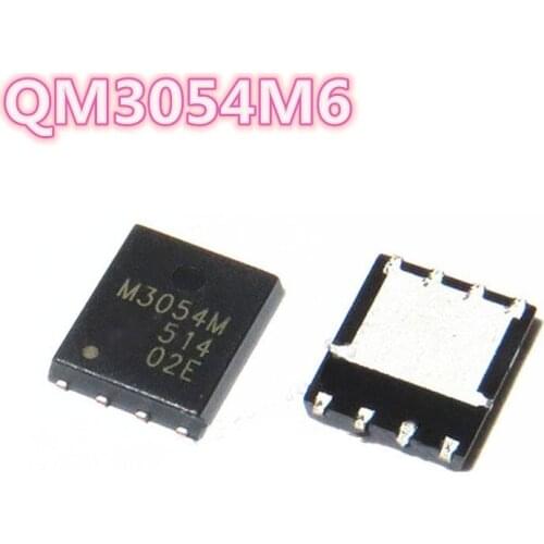 10piece/LOT QM3054M6 QM3054 M3054M QFN SMD MOS field effect tube Spot chip Free shipping