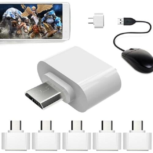 100% tested Mini Micro USB to USB Connector OTG Cable USB OTG Adapter for USB Flash Drive for Tablet PC Samsung Android Phone