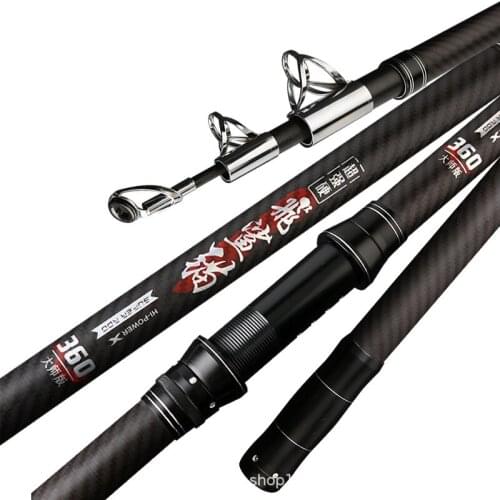 2.1m 3.0m 4.2m Spinning Casting Fishing Rod 3 Sections Spinning Telescopic Pesca Portable Fishing Tackle Spinning Rod