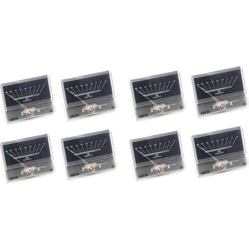 8pcs TN90 Denon VU Meter DB Level Header Audio Power Amplifier Chassis Backlight