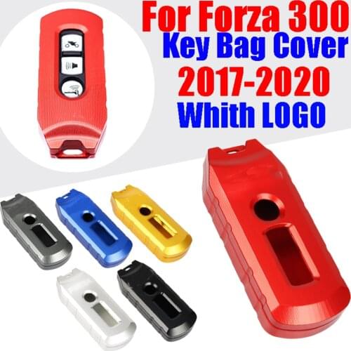 For HONDA Forza 300 Forza300 2017-2020 Motorcycle Accessories Remote Control Key Case Cover Controller Key Bag Key Cap Protector