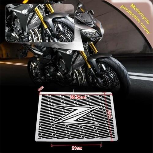 Motorcycle Accessories Stainless Steel Radiator Grille Guard Cover Protector for Kawasaki Z750 Z800 Z1000 Z1000SX 2007-2017