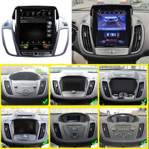 9.7" Tesla Screen 64GB Car Multimedia GPS Navigation For Ford Kuga C-max Escape Autoradio Bluetooth Stereo Android 10 Head Unit