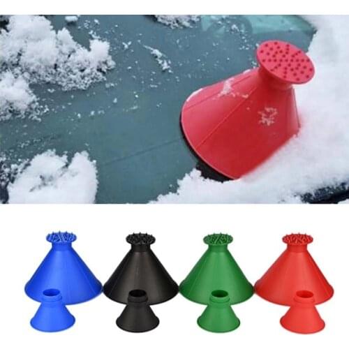 Car Snow Ice Scraper Cone