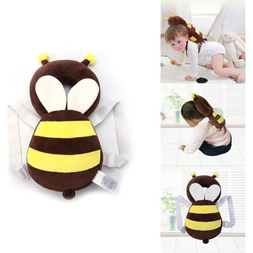 Baby Head Protection Pillow Cartoon Infant Anti-Fall Pillow Toddler Children Protective Cushion Baby Safe Care Soft PP Cotton