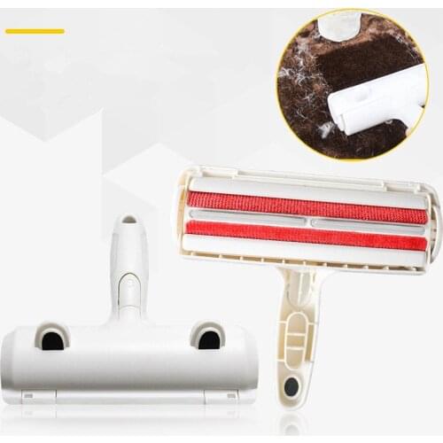 Creative Dog Comb Tool Double-Side Dog Cat pet Fur Brush Base Pet Hair Remover Brush For Sofa Clothes Home Cleaning Lint Brush