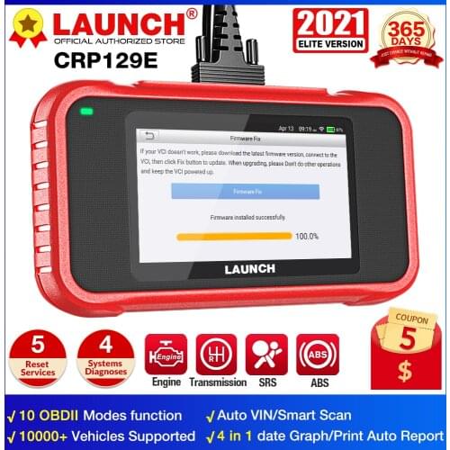LAUNCH X431 CRP129E OBD2 Scanner OBD OBDII Auto Code Reader ENG AT ABS SRS Diagnosic Tools Oil SAS EPB ETS TPMS Reset pk CRP123E