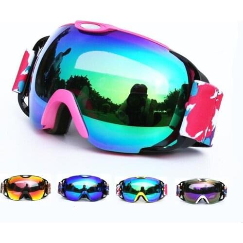 Ski goggles double layers anti-fog big ski mask glasses skiing men women snow snowboard goggles motorbike goggles