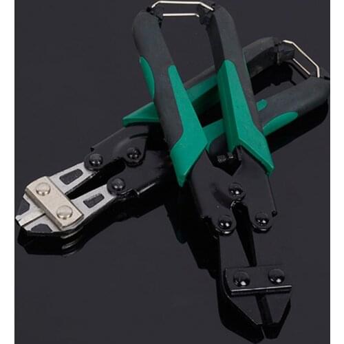 8 Inch Mini Pliers Bolt Cutter Portable Handle Lock Wire Cable Cutter Hand Tools Labor Saving Cutters Electrician Tools Plier