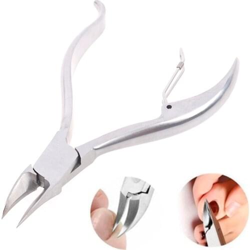 Pro Stainless Steel Nail Clipper Ingrown Toe Foot Nail Correction Nippers Dead Skin Remover Nail Tools Toenail Cuticle Scissor