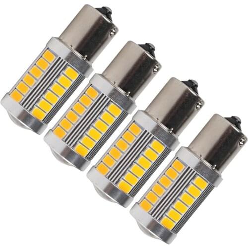 REAR Turn Signal LED Replacement Universal 12 (V) 3000K 4X Accessories