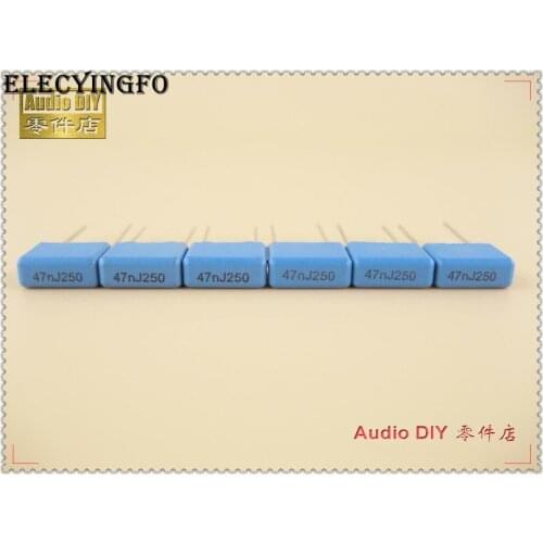 10pcs/100pcs RIFA PHE426 Series 0.047uF 250V 250V0.047uF 5% MKP Film Capacitor 47nF 250V47nF 473 250V473