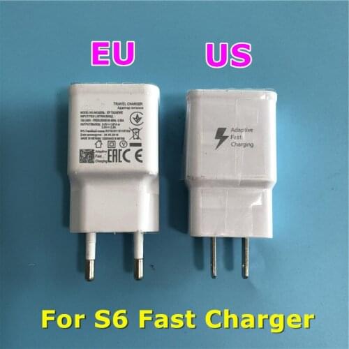 10pcs/lot Fast Charger 9V-1.67A 5V 2A US EU Plug QC 3.0 Quick Charger For Samsung S6 S7 Edge S8 S9 Note 4 5 8 AC Power Adapter