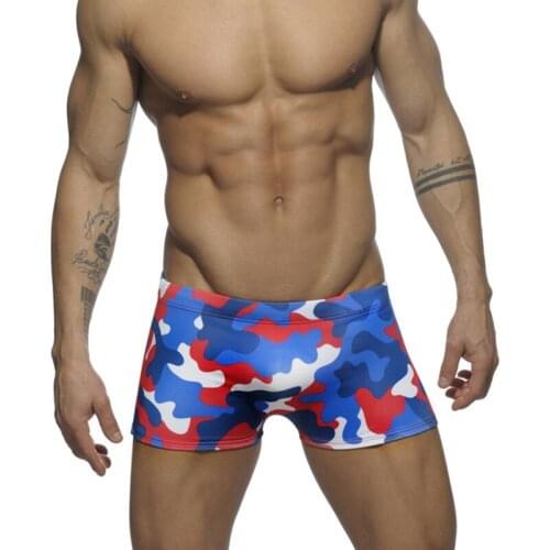 2021 Sexy Swimming Trunks MenSummer New Bermuda Camouflage Swim Shorts Man Casual Beach Surf Short Beach 3-point pants Man