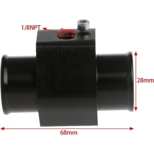 50LC 34mm Water Temp Temperature Joint Pipe Sensor Gauge Radiator Hose Adapter