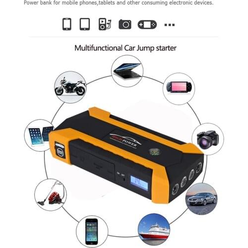600A 82800mAH Starting Device Power Bank Jump Starter Car Battery Booster Emergency tool 12v Multifunction Battery Booster