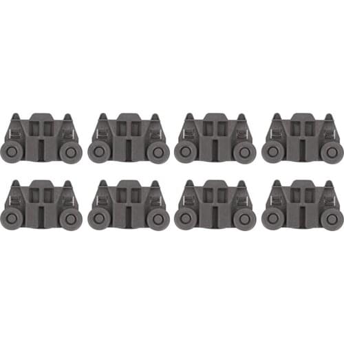 8 Pcs W10195417 Dishwasher Wheels Lower Rack for Whirlpool Dishrack Roller Assembly WPW10195417 Replace Part