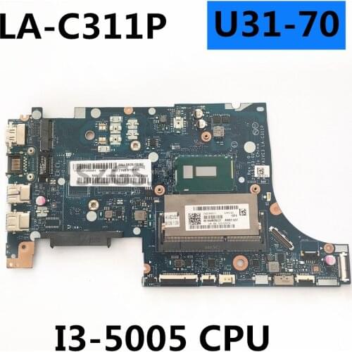 LA-C311P Laptop motherboard for Lenovo IdeaPad U31-70 original mainboard I3-5005U GT920M