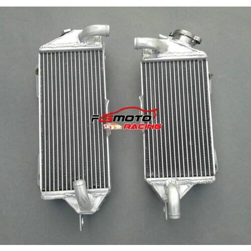 LH&RH Aluminum Radiator for KAWASAKI KX500 KX 500 1988-2004 03 02 01 00 99 98 97