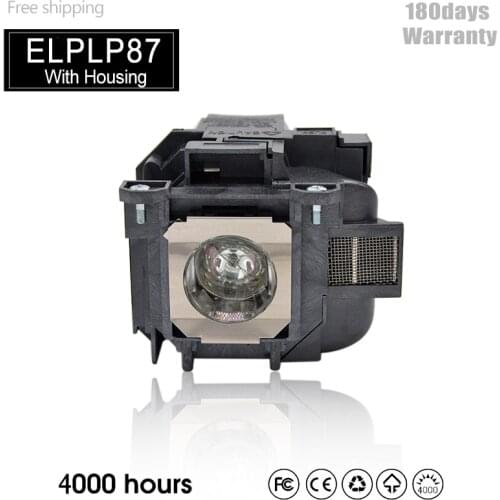 Free Shipping Replacement Projector Lamp Buld ELPLP87 V13H010L87 projector lamp