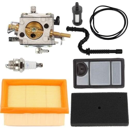For TS400 Carburetor with Air Filter Tune Up Kit for STIHL TS 400 Concrete Cut-Off Saw HS-274E 4223-120-0600