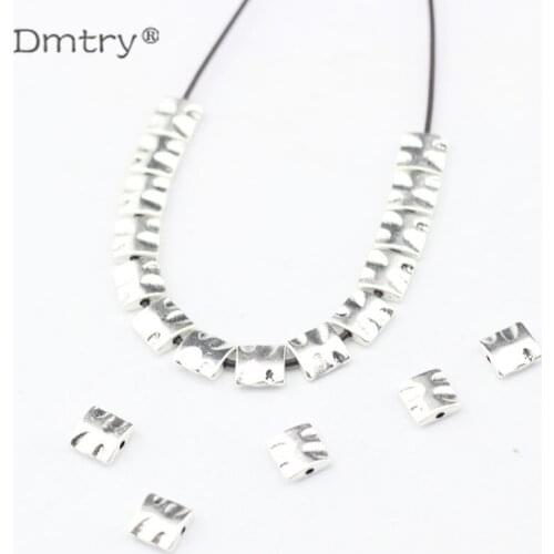Dmtry 20pcs/lot New Arrival Wholesale Cheap Antique Retro Zinc Alloy Silver Plated DIY Jewelry Making Beads Charms LC0151