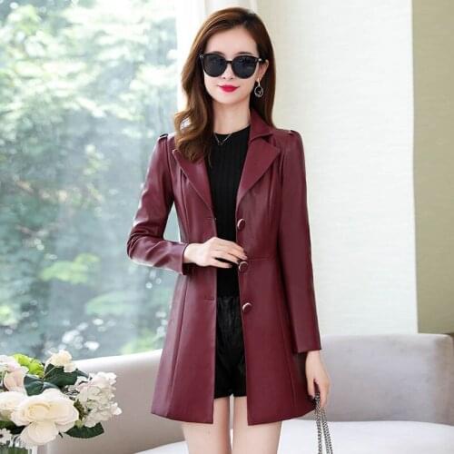 Fafallduo Womens Fashion Leather Jackets