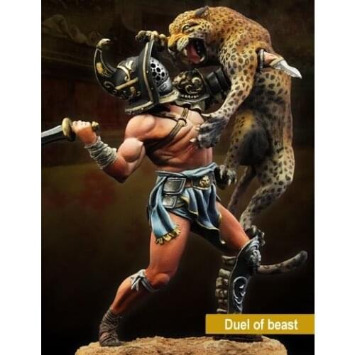 1/24 Scale Resin Figure Duel of Beast 75mm
