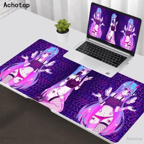 Gaming Mouse Pad 900x400 large Size Mouse Mat Moneko Anime Mouse pad Mat XXLl Mousepad gaming Keyboard Mat Anime Mause Carpet