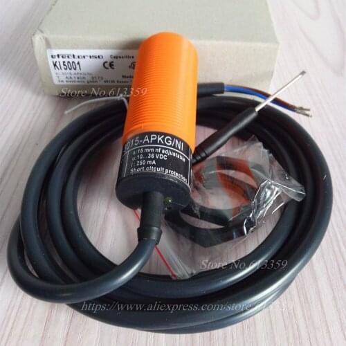 KI5001 Capacitive Proximity Switch Sensor PNP NC M30 10-36VDC New High Quality