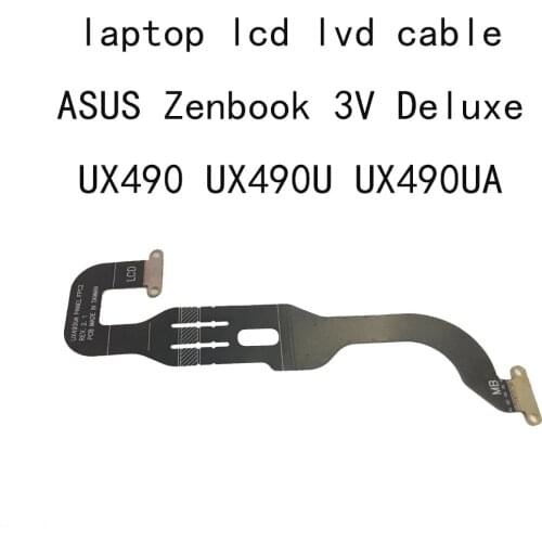 Computer cables UX490 UAR LCD LVDS Cable For Asus ZenBook 3V Deluxe UX490UA UX490U FPC2 T64275W3 1708 Connector Video line sale