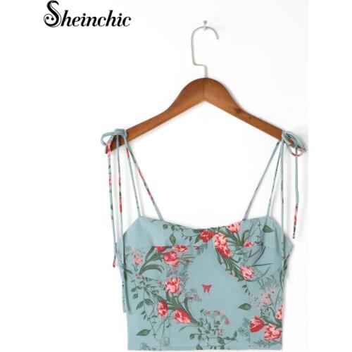 Женские укороченные топы Sheinchic China At AliExpress